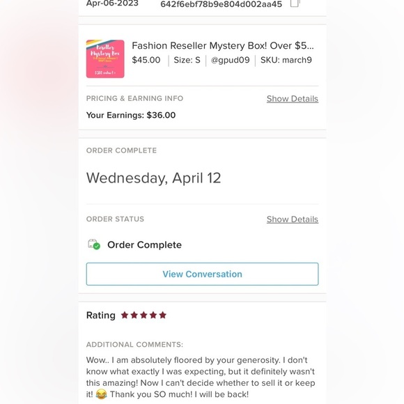 Fashion Reseller Mystery Box! Over $500 retail - Picture 11 of 11